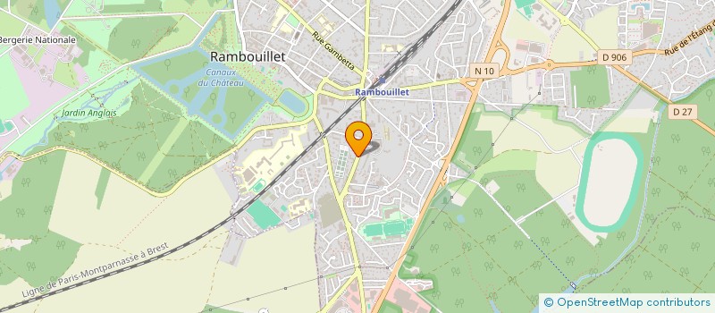 localisation de l'entreprise MONSIEUR BILEL LAJILI à RAMBOUILLET