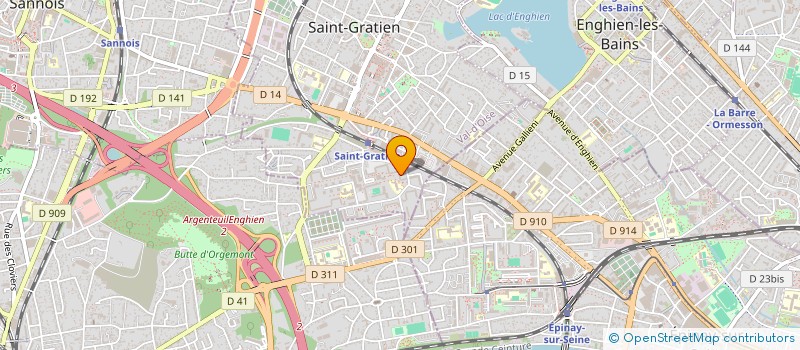 localisation de l'entreprise MONSIEUR BILEL LAMHAMAH  SAINT-GRATIEN