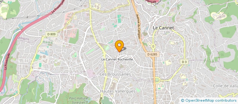 localisation de l'entreprise MONSIEUR BILEL LAOUAR STAIHI  LE CANNET