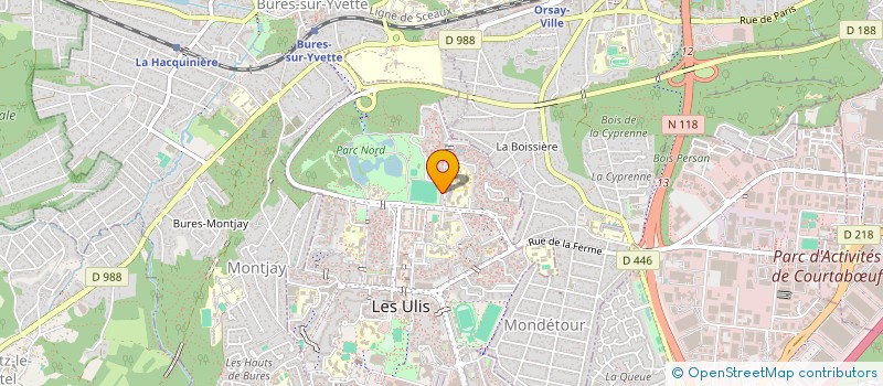 localisation de l'entreprise MONSIEUR BILEL LE DUFF à LES ULIS