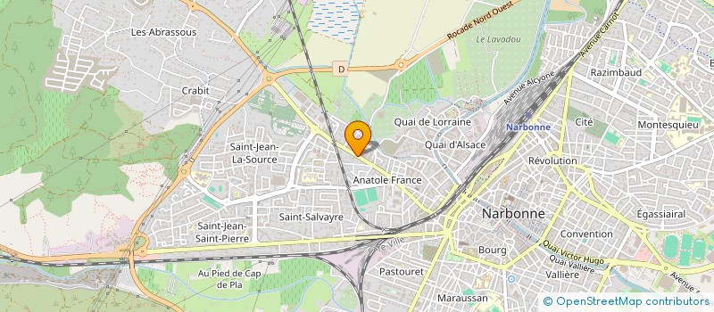 localisation de l'entreprise MONSIEUR BILEL LOUKILI à NARBONNE