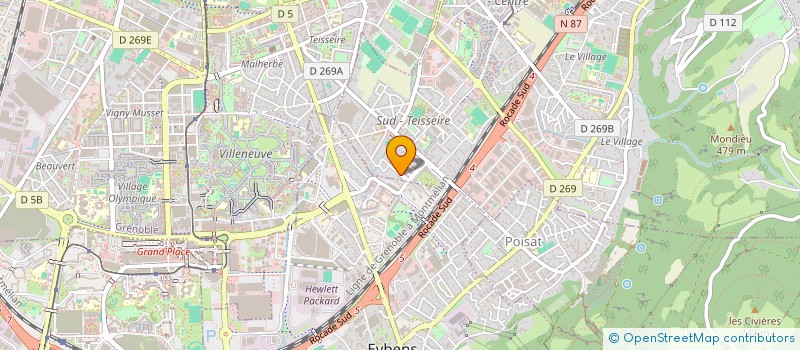 localisation de l'entreprise MONSIEUR BILEL MAAMER à SAINT-MARTIN-D'HERES