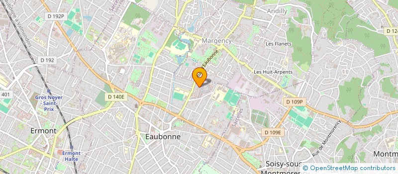 localisation de l'entreprise MONSIEUR BILEL MAGHREBI à EAUBONNE