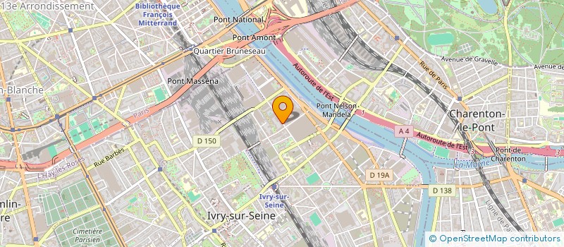 localisation de l'entreprise MONSIEUR BILEL MAHJOUBI  IVRY-SUR-SEINE