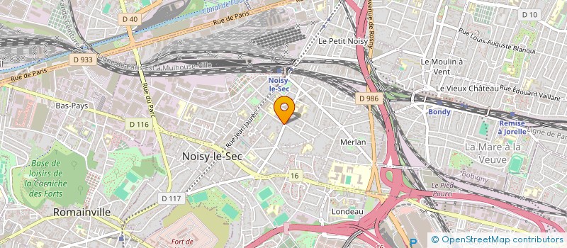 localisation de l'entreprise MONSIEUR BILEL MANAI à NOISY-LE-SEC