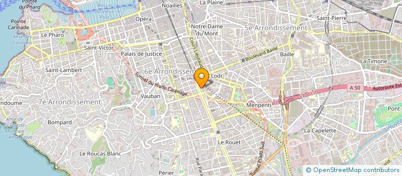 localisation de l'entreprise MONSIEUR BILEL MARJAOUI  MARSEILLE