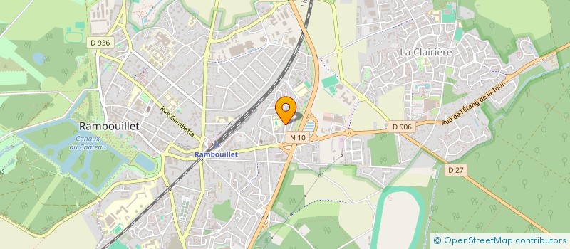 localisation de l'entreprise MONSIEUR BILEL MARZOUK  RAMBOUILLET