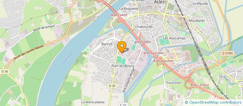 localisation de l'entreprise MONSIEUR BILEL MEBAREK à ARLES