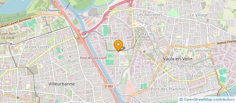 localisation de l'entreprise MONSIEUR BILEL MERKIKOU  VILLEURBANNE