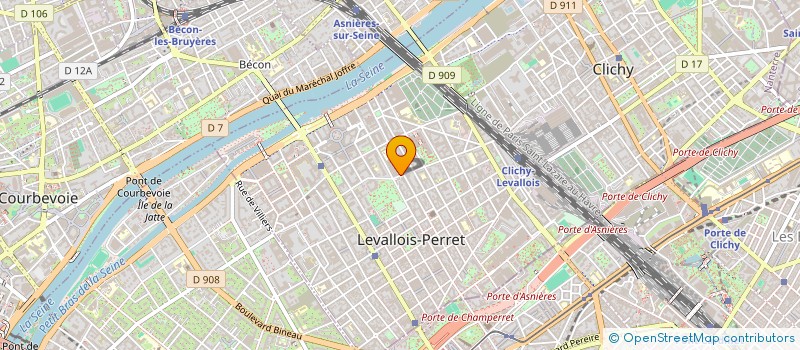 localisation de l'entreprise MONSIEUR BILEL MESKINE à LEVALLOIS-PERRET