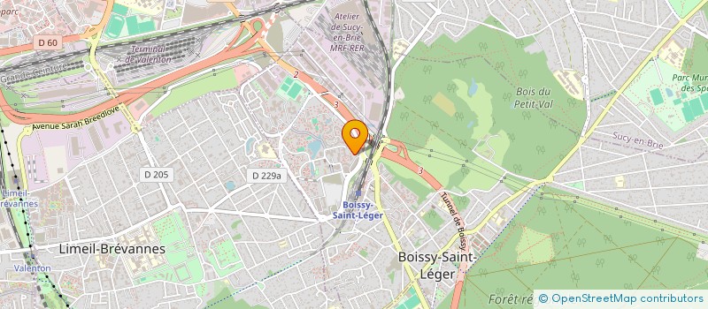 localisation de l'entreprise MONSIEUR BILEL MOUHOUB  BOISSY-SAINT-LEGER