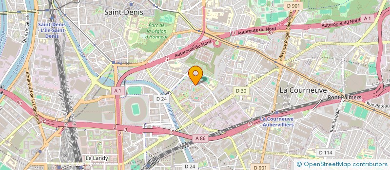 localisation de l'entreprise MONSIEUR BILEL NAJAR à SAINT-DENIS