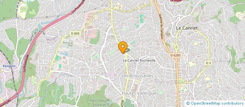 localisation de l'entreprise MONSIEUR BILEL NOUIRA à LE CANNET