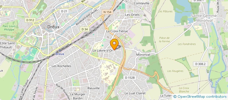 localisation de l'entreprise MONSIEUR BILEL NOURINE MAMMAR à DREUX