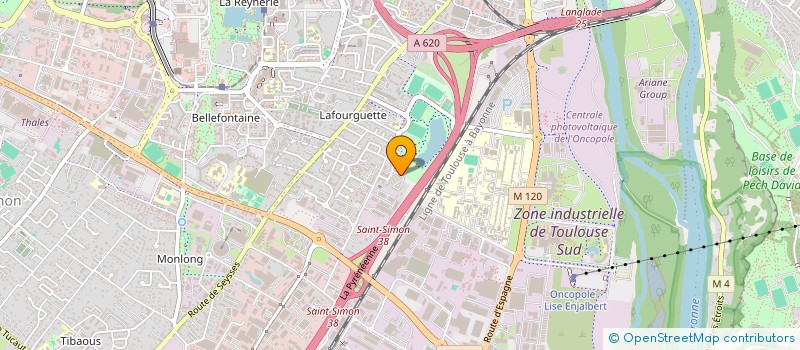 localisation de l'entreprise MONSIEUR BILEL OUAKLI  TOULOUSE