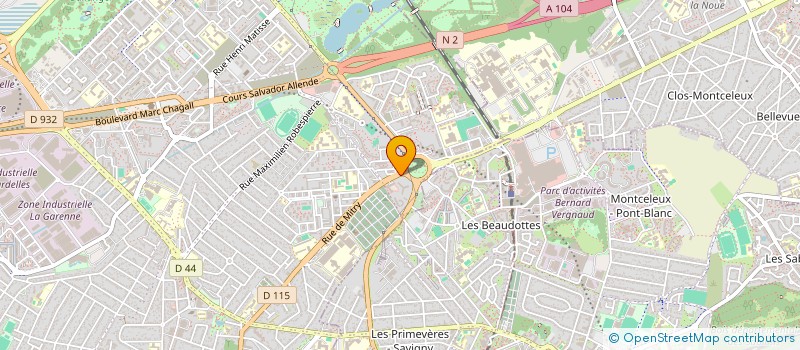 localisation de l'entreprise MONSIEUR BILEL OUANOUGHI à AULNAY-SOUS-BOIS
