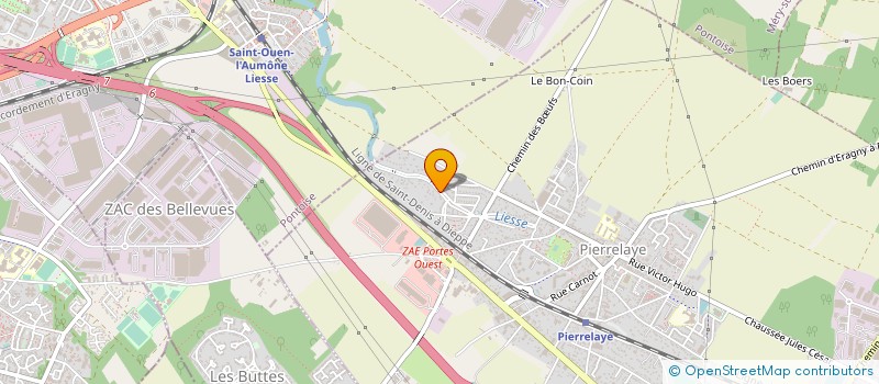 localisation de l'entreprise MONSIEUR BILEL RAMDANI  LE MESNIL-EN-THELLE