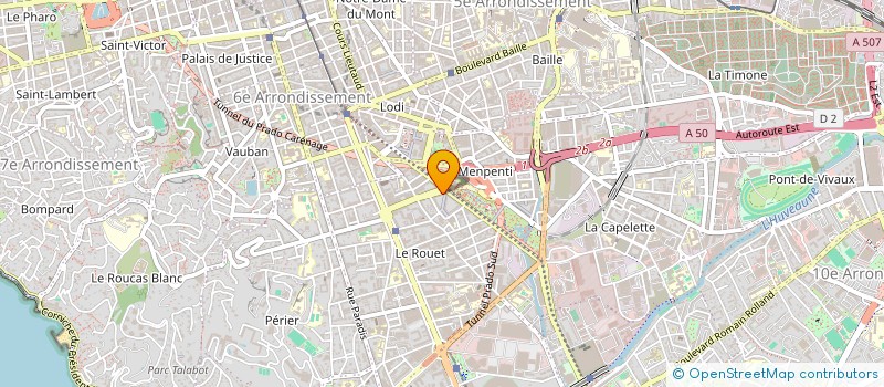 localisation de l'entreprise MONSIEUR BILEL RAMDANI à MARSEILLE