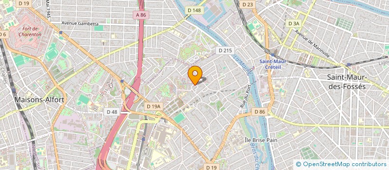 localisation de l'entreprise MONSIEUR BILEL RAOUDI  CRETEIL