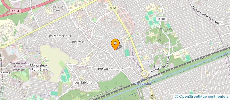 localisation de l'entreprise MONSIEUR BILEL REMINI à VILLEPINTE