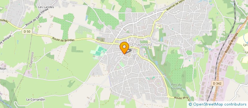 localisation de l'entreprise MONSIEUR BILEL SEKHRI  CHAPONOST