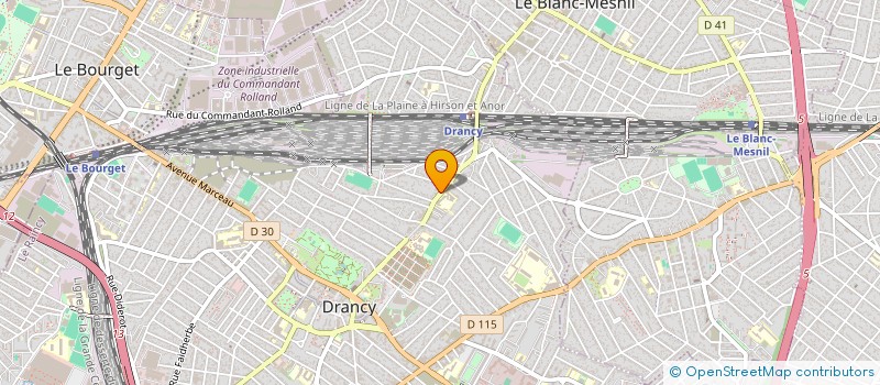 localisation de l'entreprise MONSIEUR BILEL SLIMENE  DRANCY