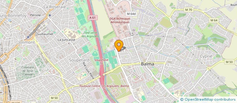 localisation de l'entreprise MONSIEUR BILEL THABET  BALMA