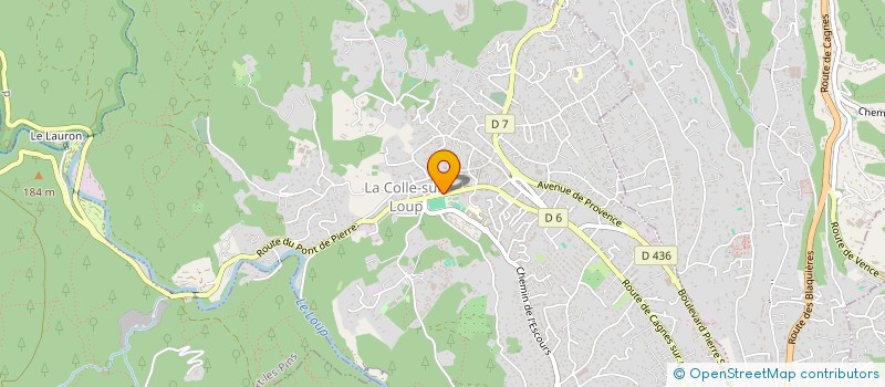 localisation de l'entreprise MONSIEUR BILEL THABET à LA COLLE-SUR-LOUP