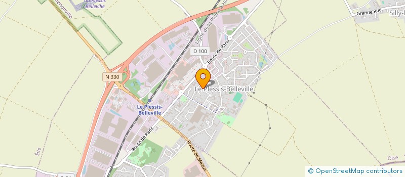 localisation de l'entreprise MONSIEUR BILEL ZAGGAR  LE PLESSIS-BELLEVILLE