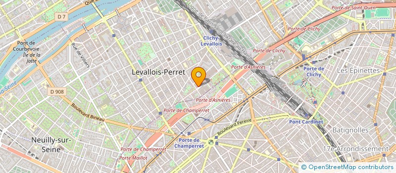 localisation de l'entreprise MONSIEUR BILELE KHELIFATI à LEVALLOIS-PERRET