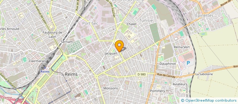 localisation de l'entreprise MONSIEUR BILEY SEDALO  REIMS