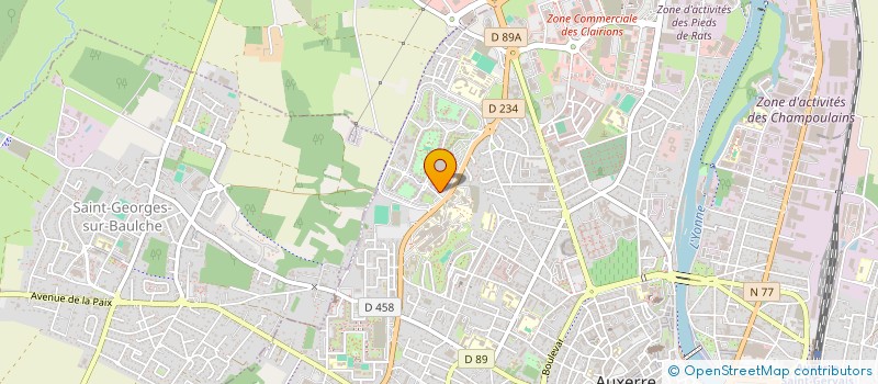 localisation de l'entreprise MONSIEUR BILGEHAN KUCUKCOLAK à AUXERRE