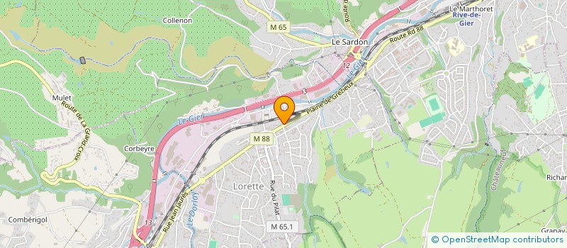 localisation de l'entreprise MONSIEUR BILGIN COLAK à LORETTE