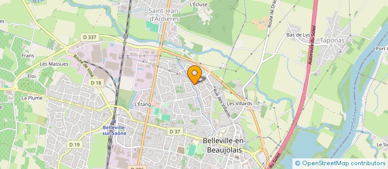 localisation de l'entreprise MONSIEUR BILGIN KURT  BELLEVILLE-EN-BEAUJOLAIS