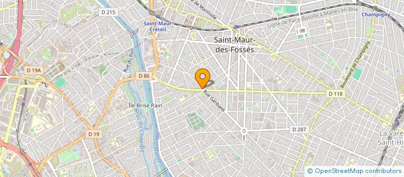 localisation de l'entreprise MONSIEUR BILL LORMIL à SAINT-MAUR-DES-FOSSES