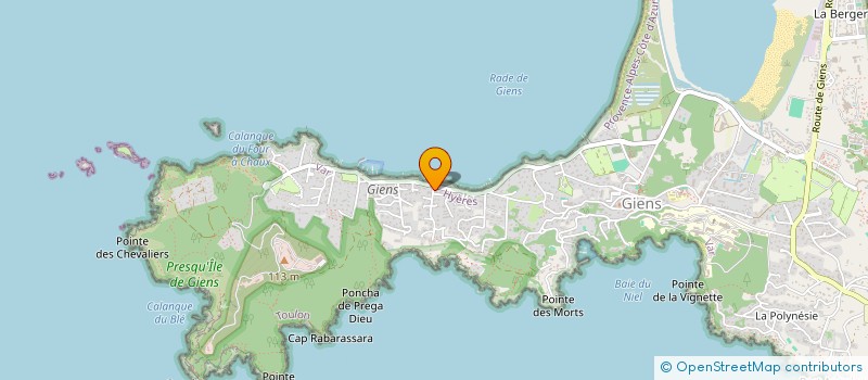 localisation de l'entreprise MONSIEUR BILL SARTIEAUX à HYERES