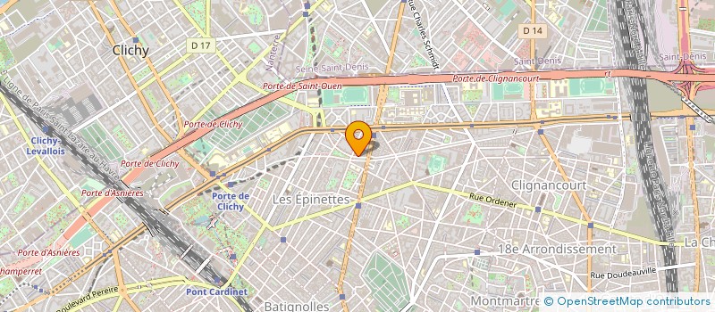 localisation de l'entreprise MONSIEUR BILL SIAMER  PARIS