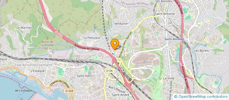 localisation de l'entreprise MONSIEUR BILLAL ADADA à MARSEILLE