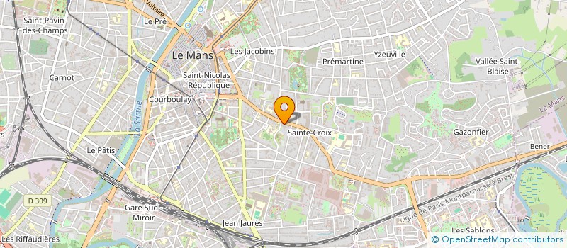 localisation de l'entreprise MONSIEUR BILLAL AIT EL DJOUDI  LE MANS