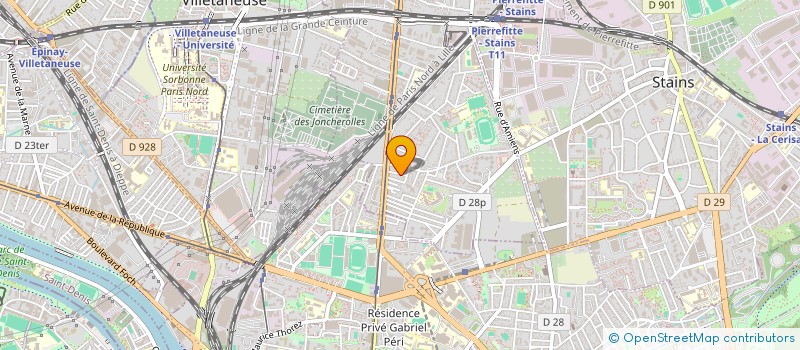 localisation de l'entreprise MONSIEUR BILLAL AIT MERZEG à PIERREFITTE-SUR-SEINE