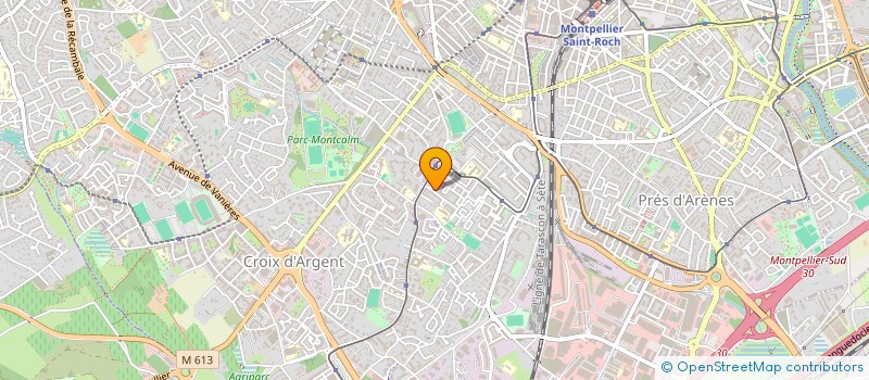 localisation de l'entreprise MONSIEUR BILLAL AKLOUD  MONTPELLIER