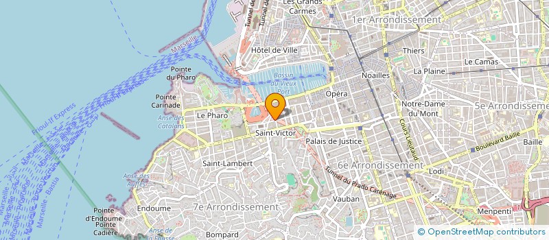 localisation de l'entreprise MONSIEUR BILLAL AMROUD  MARSEILLE