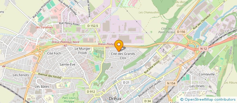 localisation de l'entreprise MONSIEUR BILLAL AZOUZ à DREUX