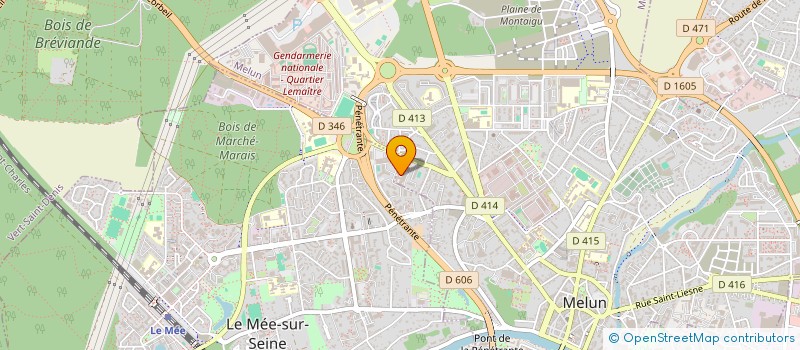 localisation de l'entreprise MONSIEUR BILLAL BENMESSAOUD à MELUN