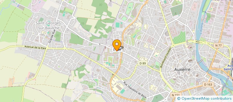 localisation de l'entreprise MONSIEUR BILLAL BOUASRYA à AUXERRE