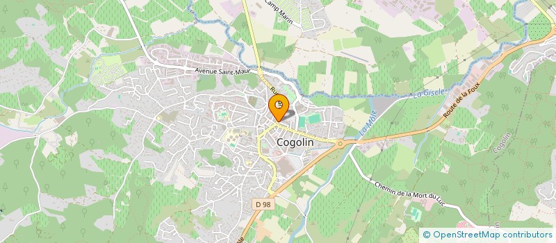 localisation de l'entreprise MONSIEUR BILLAL BOUCHOUKH  COGOLIN