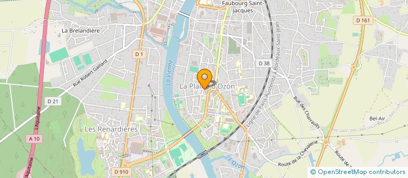 localisation de l'entreprise MONSIEUR BILLAL BOUKHENNOUFA  CHATELLERAULT