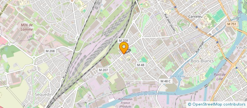 localisation de l'entreprise MONSIEUR BILLAL BOURAS à LILLE