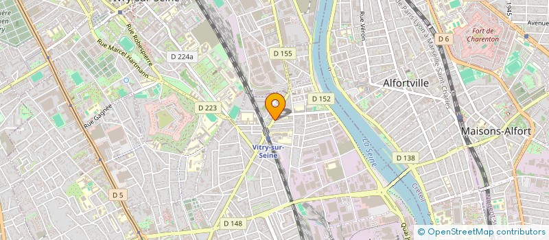 localisation de l'entreprise MONSIEUR BILLAL BOUSSADIA  VITRY-SUR-SEINE