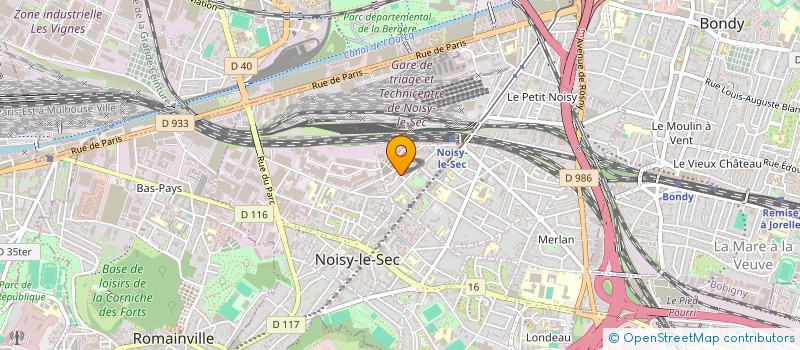 localisation de l'entreprise MONSIEUR BILLAL DALAA  NOISY-LE-SEC